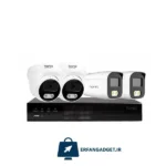 پکیج دوربین مداربسته 4 عددی 5 مگاپیکسل AHD هانیک - Image 5