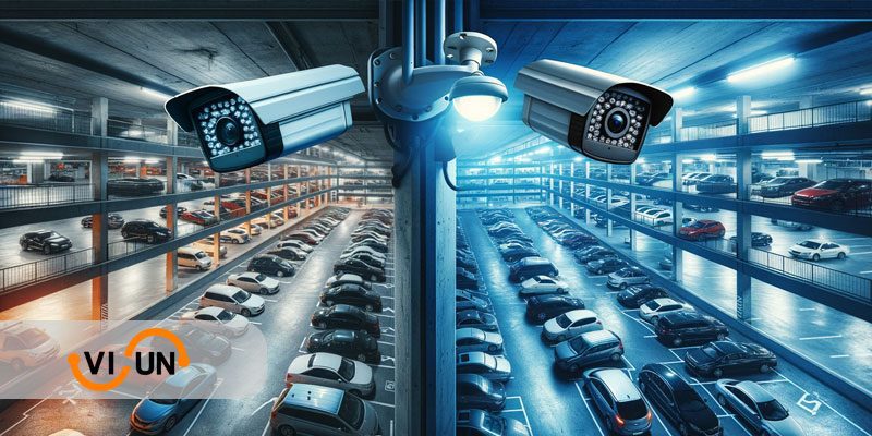 مزایای دوربین مداربسته برای پارکینگ | VISUN.IR
