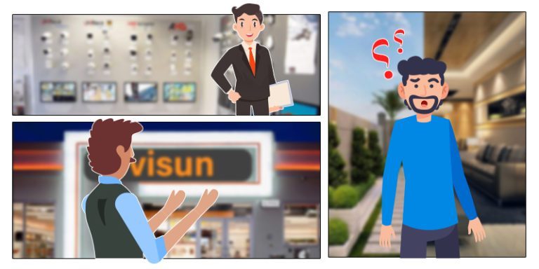 تفاوت دوربین مداربسته برای محیط باز وبسته چیست؟ | visun.ir