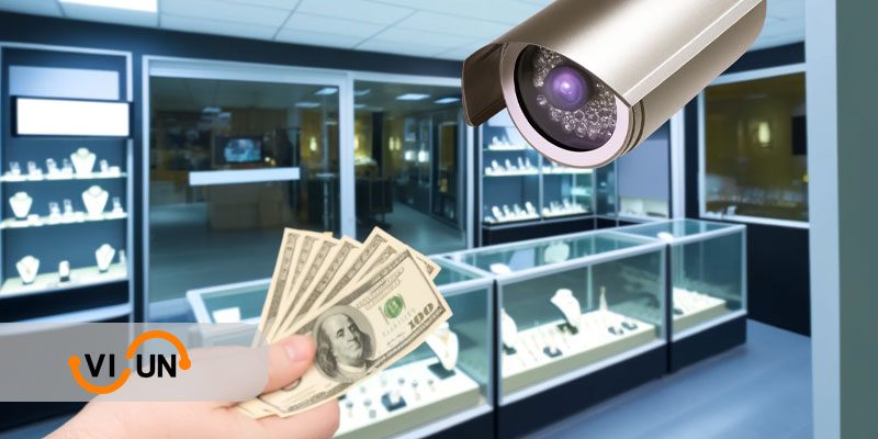 قیمت دوربین مداربسته طلافروشی چقدر است؟ | visun.ir
