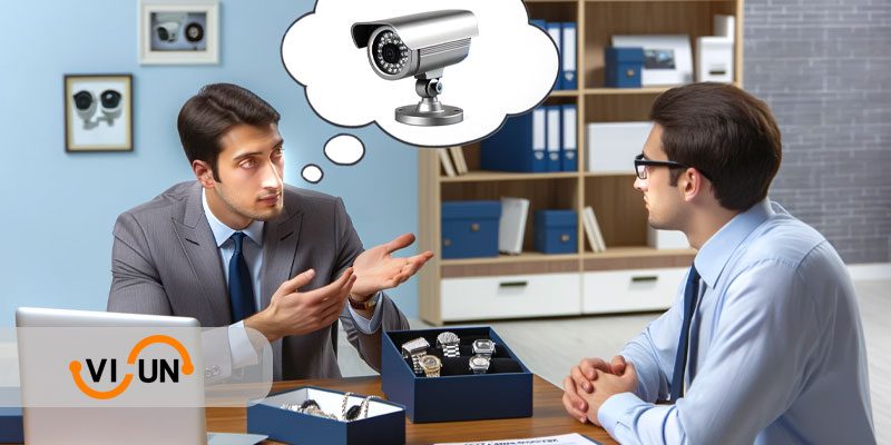 چرا مشاوره دوربین مداربسته طلافروشی مهم است؟ | visun.ir
