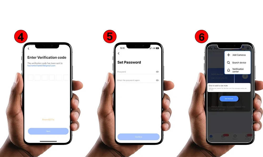 نصب نرم افزار v380 مرحله دوم | visun.ir