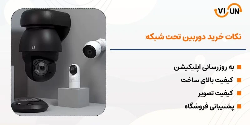 در هنگام خرید دوربین های تحت شبکه ip بایستی به چه مواردی دقت کرد؟ - فروشگاه ویسان