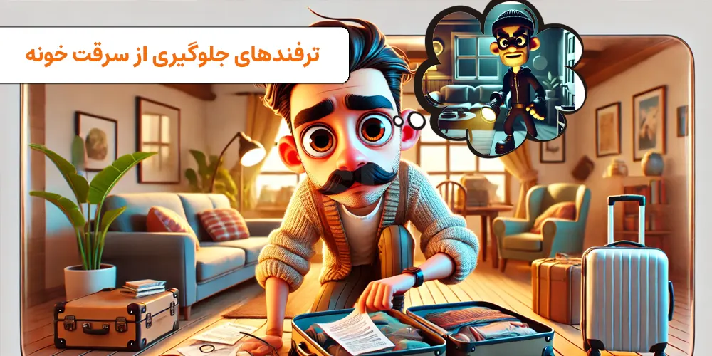 ۹ ترفند پیشگیری از سرقت خونه و سپردنش به همسایه‌ها | VISUN.IR