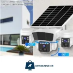 دوربین خورشیدی ws3119 با سه لنز، نرم افزار o-kam و ضد آب - Image 7
