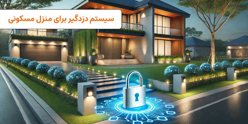 سیستم امنیتی برای منزل مسکونی | VISUN.IR